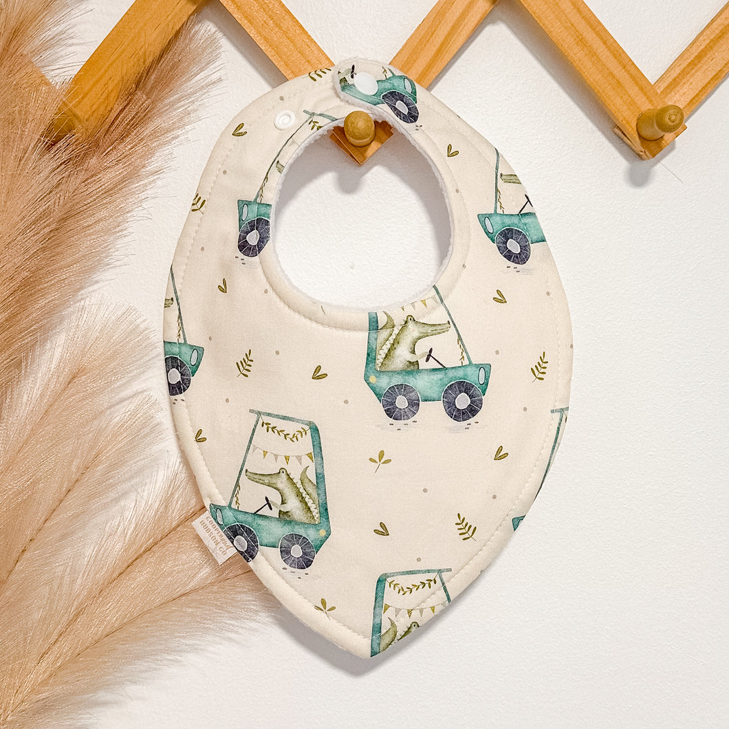 Rocco Crocodile Bibs