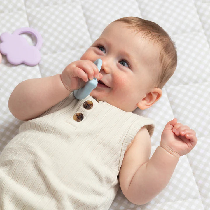 2 Pack Silicone Teether - Whale & Cloud