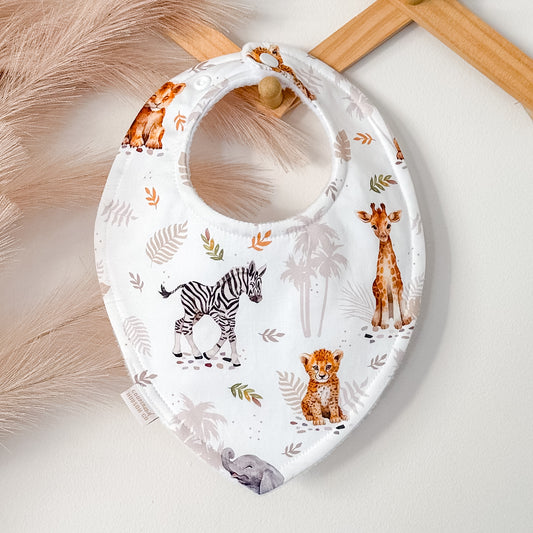 Boho Safari Animal Bibs