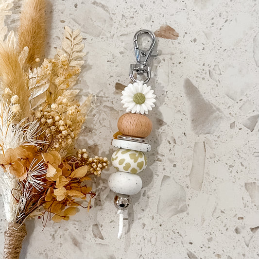 Daisy Keyring | Lint Moo