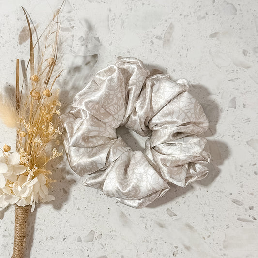 Luxe Satin Scrunchies | Lace
