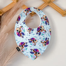 Load image into Gallery viewer, Rainbow Turtle Bibs