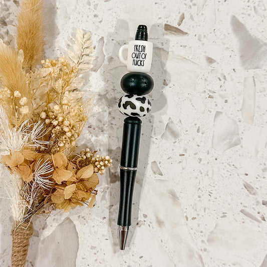 Fresh Out Of F Pen | Black | Moo