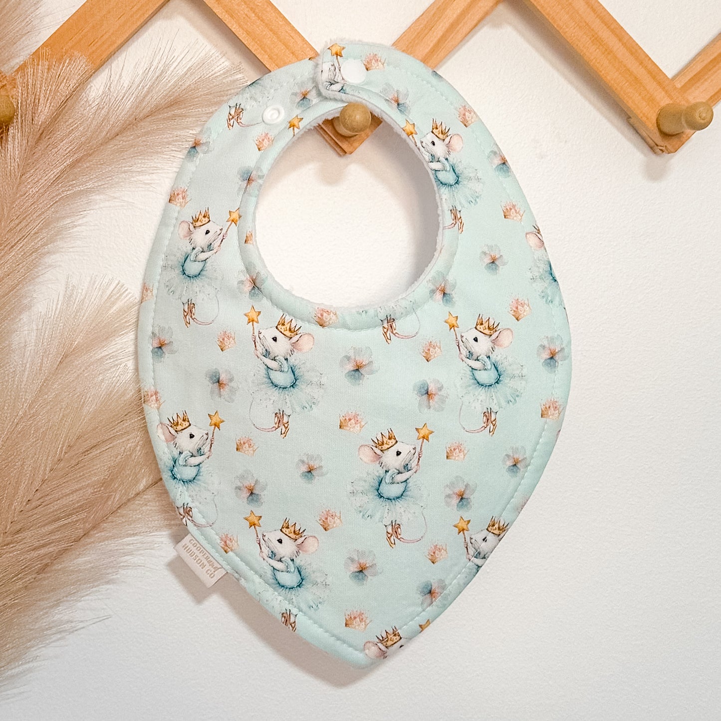 Ballerina Mouse Bibs
