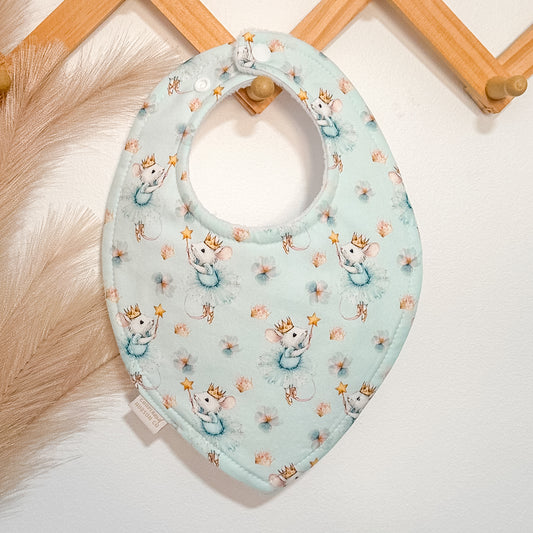 Ballerina Mouse Bibs