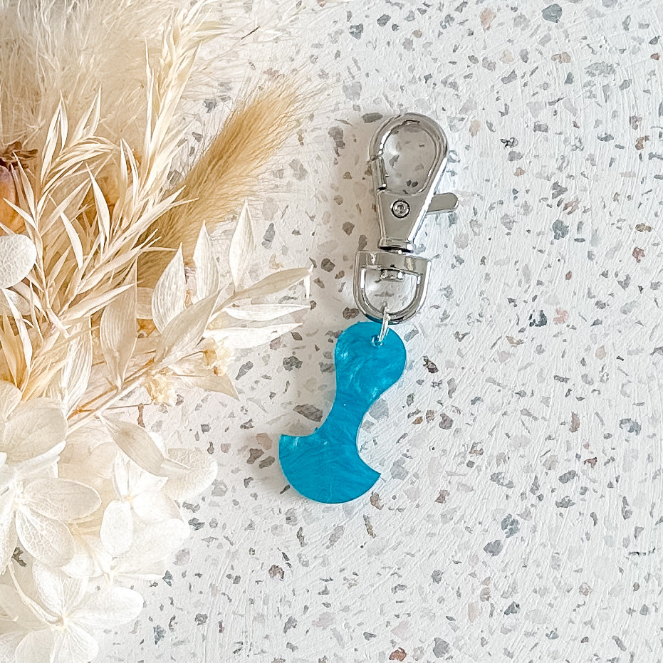 Blue Swirl Trolley Token