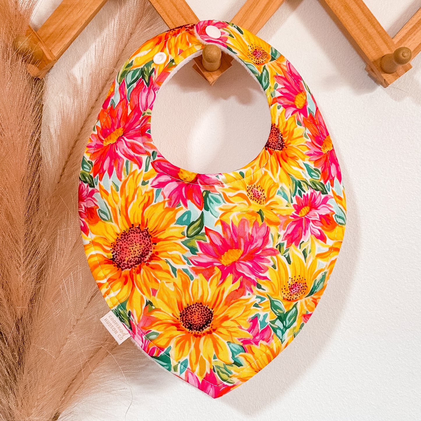 Jayla Floral Bibs