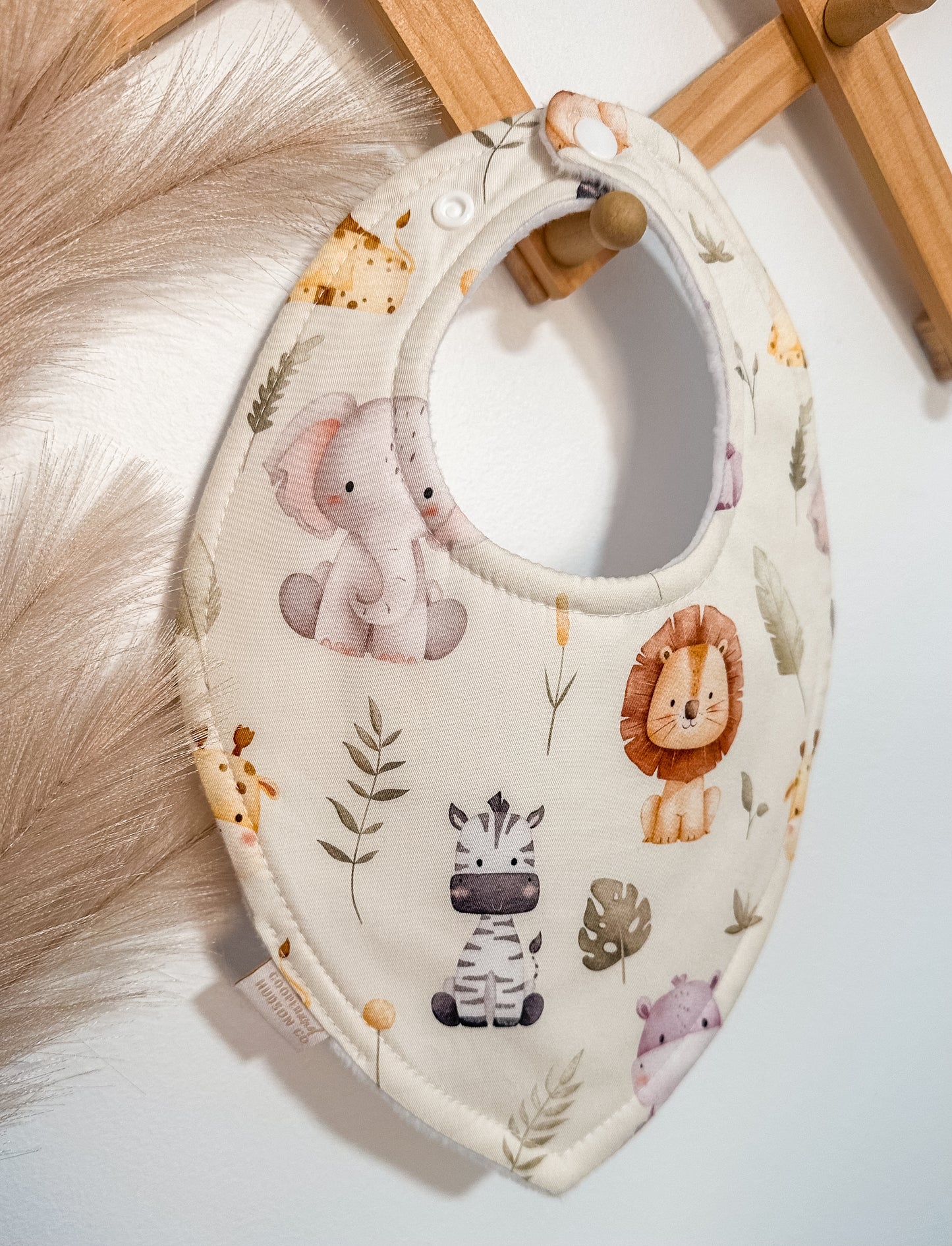 Sweet Jungle Baby Bibs