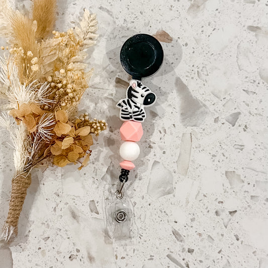 Zebra Badge Reel