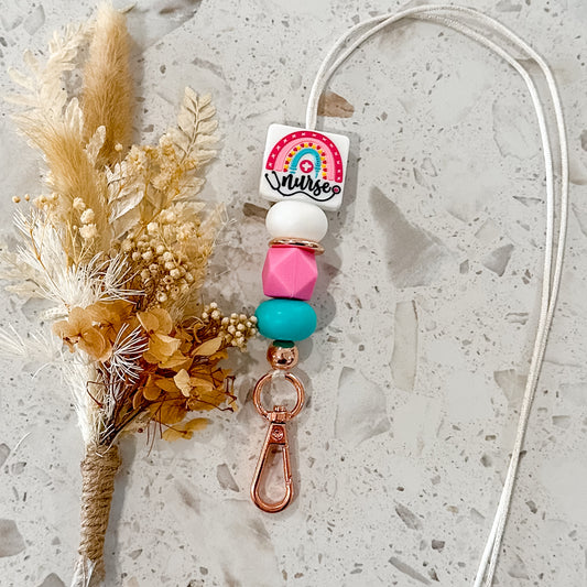 Nurse Lanyard | Rainbow