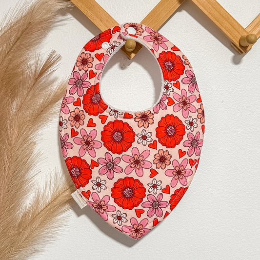 Floral Love Bibs
