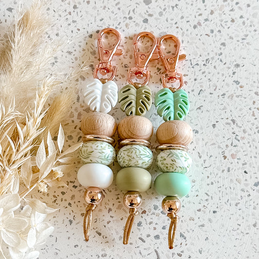 ‘NEW’ Monstera Leaf Keyring’s