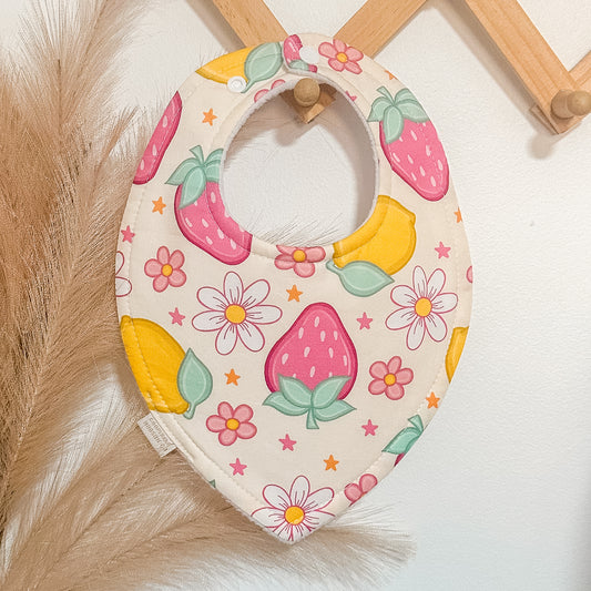Strawberry & Lemon Bibs
