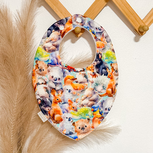 Bright Aussie Animal Bibs