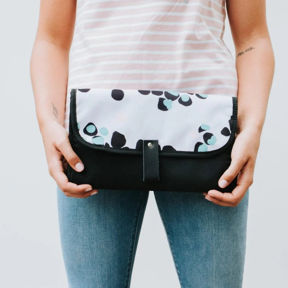 Nappy Baby Change Mat Travel Clutch | Just Peachy