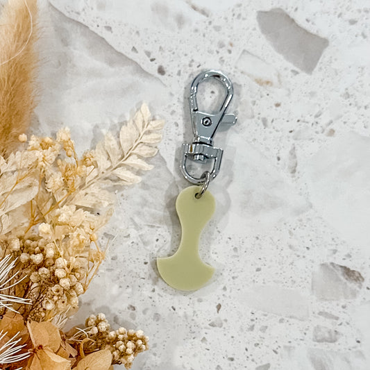 Lint Trolley Token | Silver Hardware