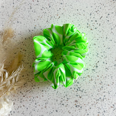 Lil Luxe Neon Scrunchies | Green