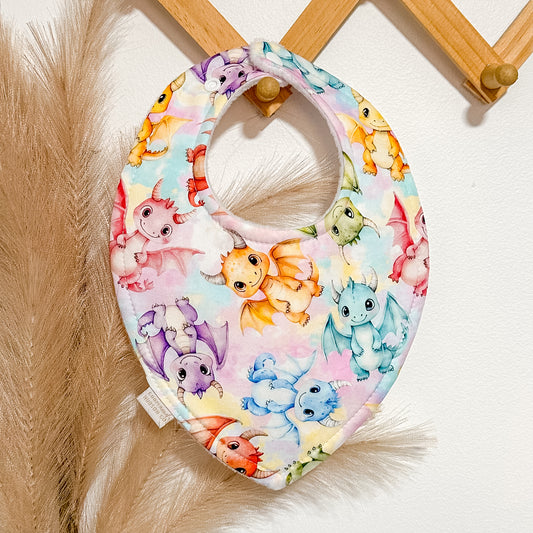 Colourful Dragon Bibs