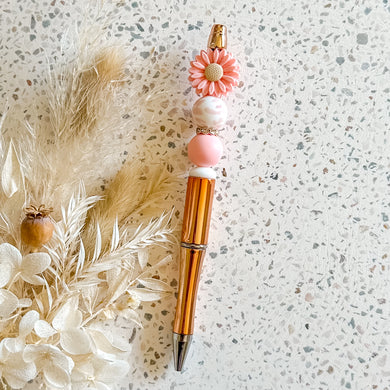 Pink Daisy Pen | Pink Moo
