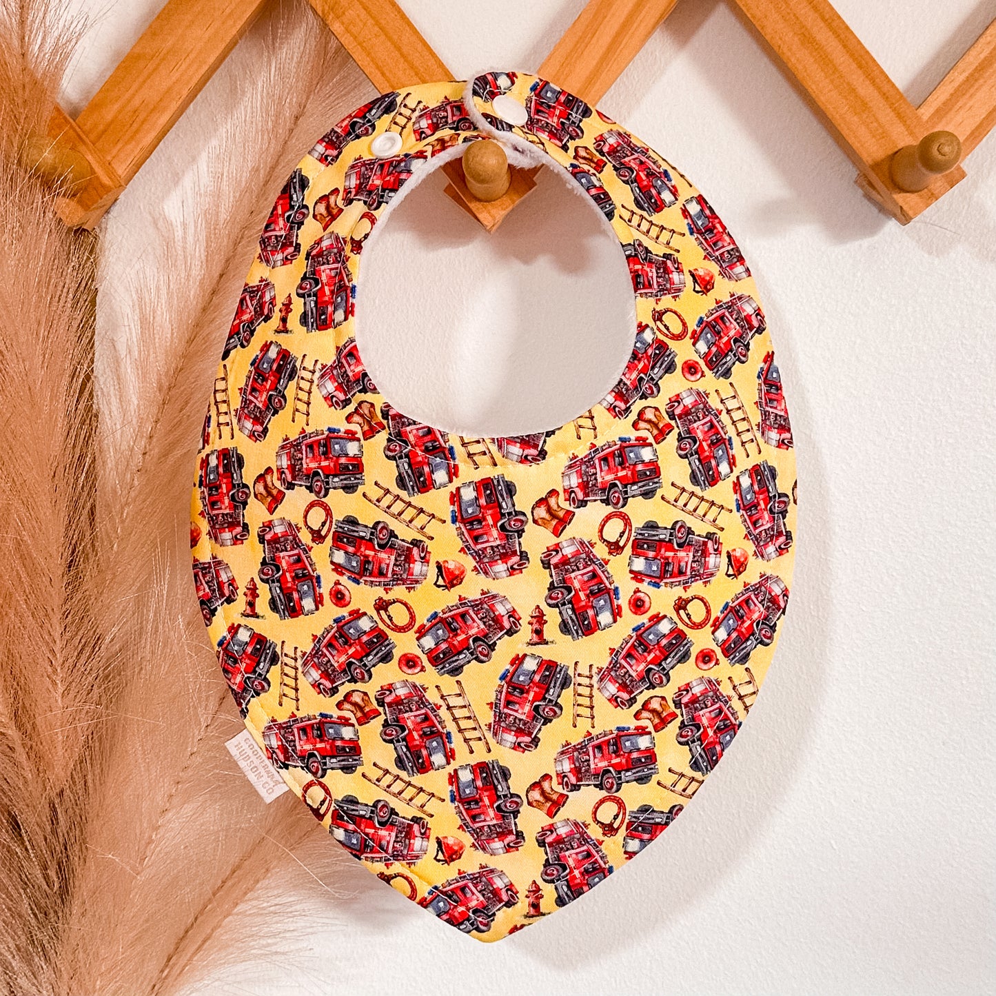 Fire Truck Bibs