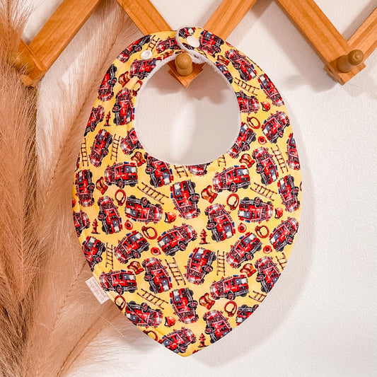 Fire Truck Bibs