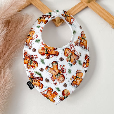 Gingerbread Man Bibs