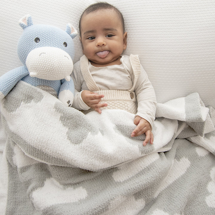 Knitted Toy - Henry the Hippo