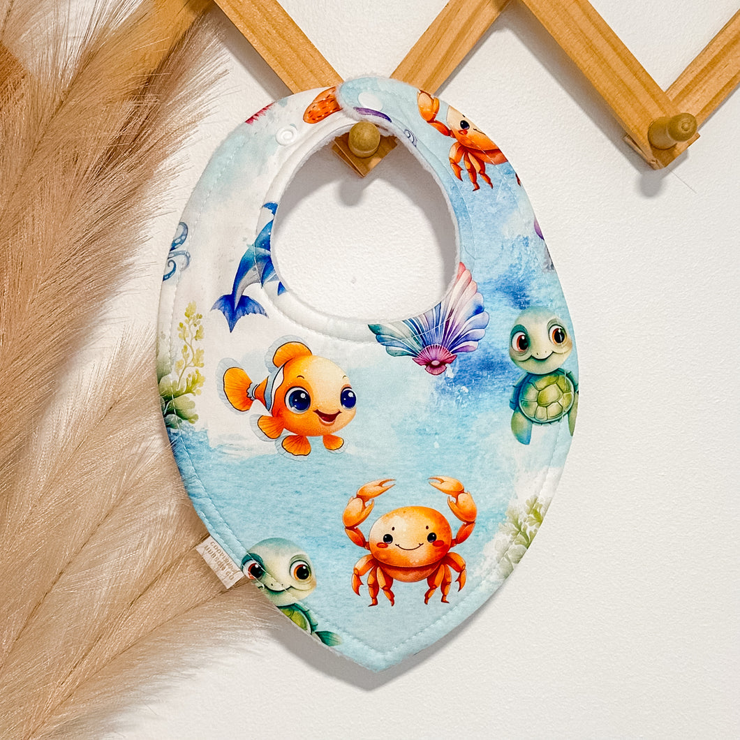 Sea Creature Bibs