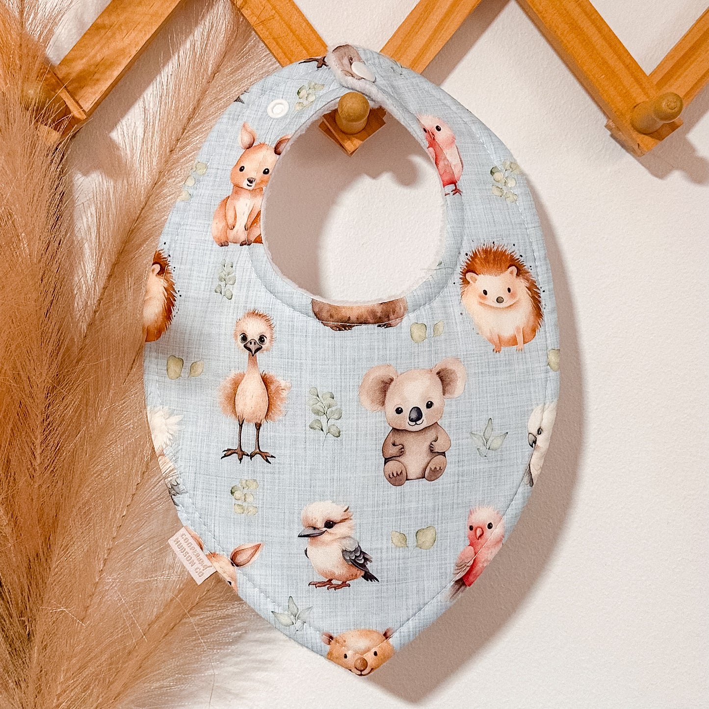 Aussie Animal Bibs | Blue