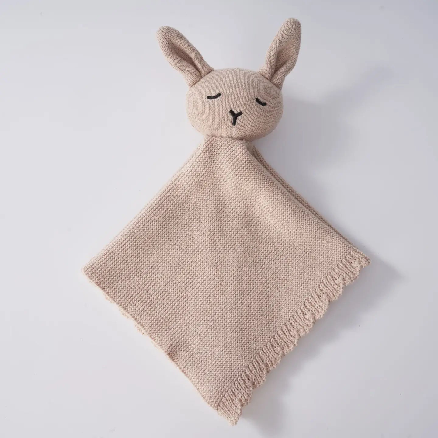 Knitted Lovey Comforter - Merino