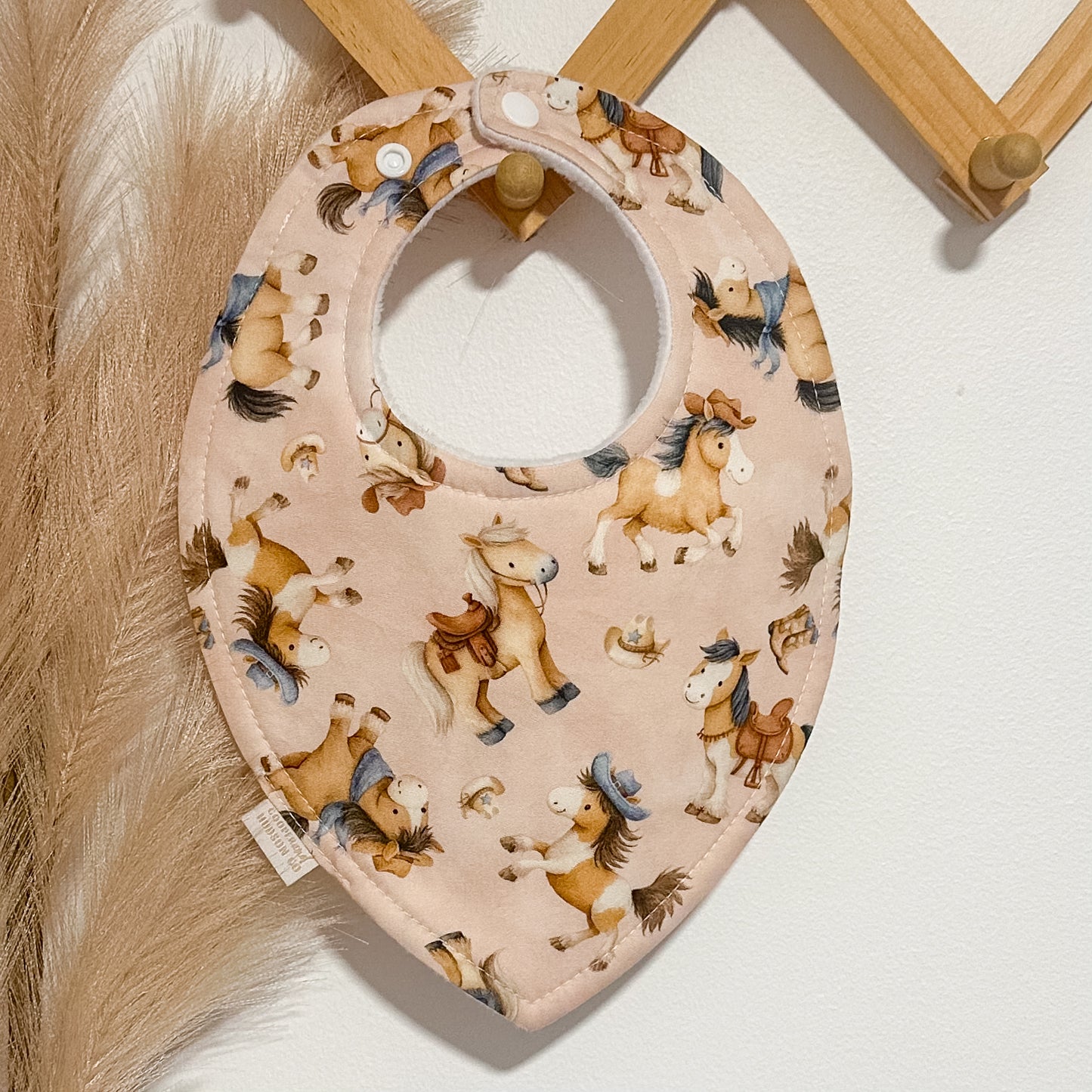 Western Pony Bibs | Beige