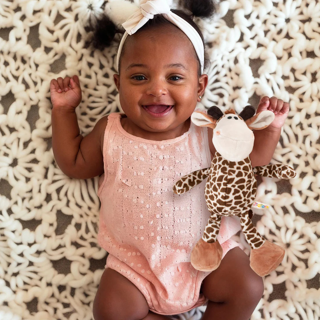 Soft Plush Animal Children Toy - Eddie the Giraffe