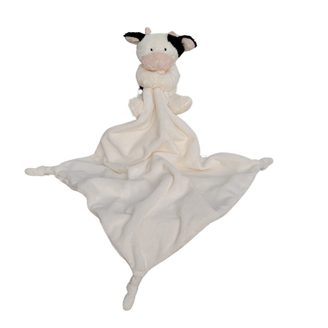 Wilbur the Cow Mini Toy & Comfort Blanket