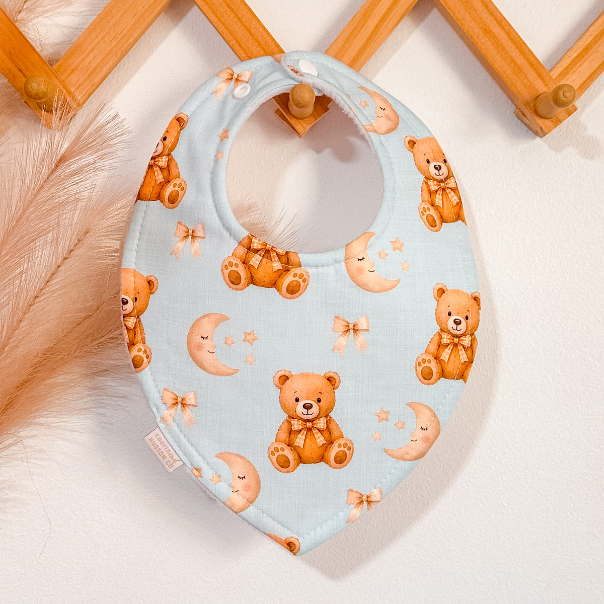 Teddy Bibs | Blue