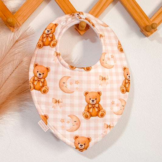 Teddy Bibs | Gingham