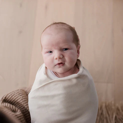 Stretchy Swaddle Baby Wrap - Oat