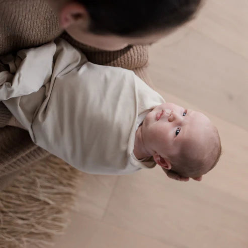 Stretchy Swaddle Baby Wrap - Oat