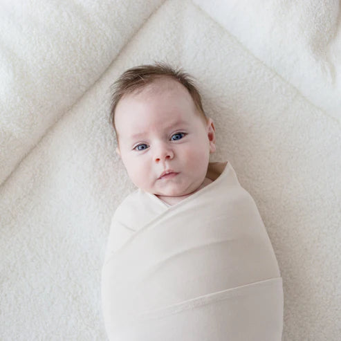 Stretchy Swaddle Baby Wrap - Oat