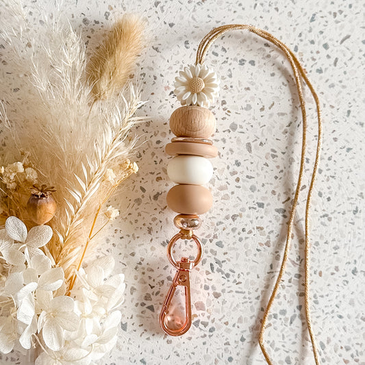 Neutral Daisy Lanyard’s