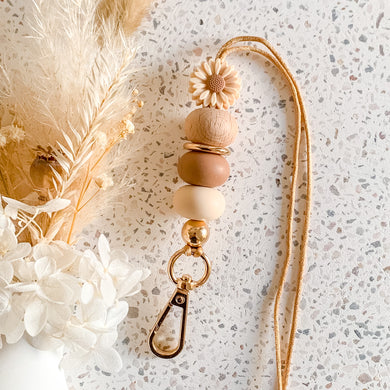 Daisy Lanyard | Cream