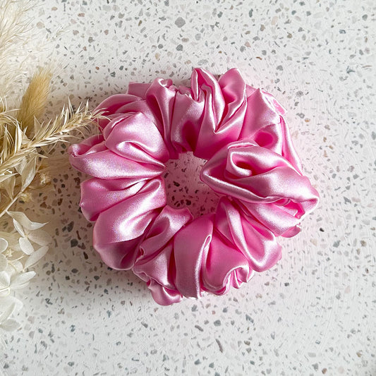 Mini Satin Scrunchies | Candy
