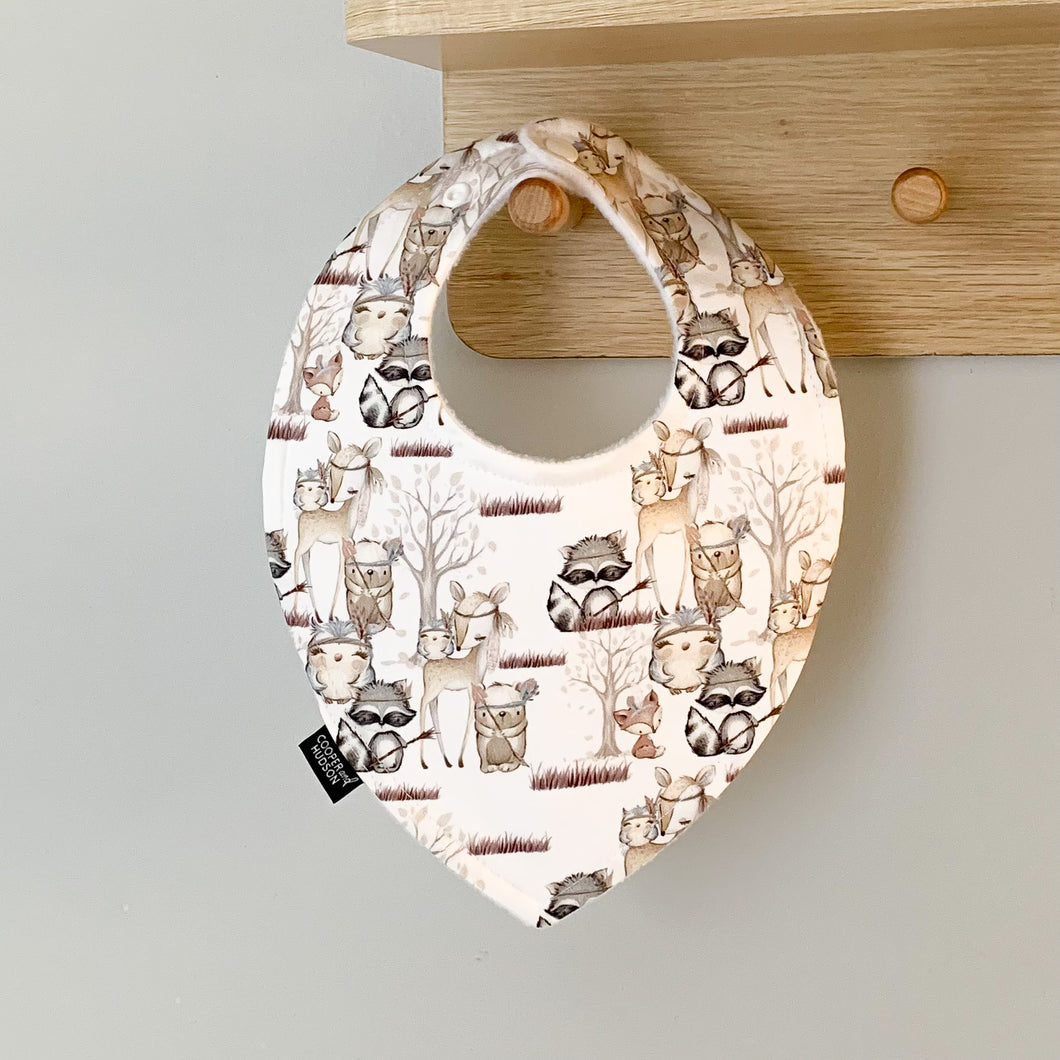 Woodland Friend Bibs