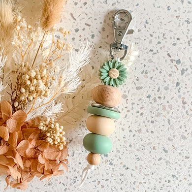 Daisy Keyring | Sage