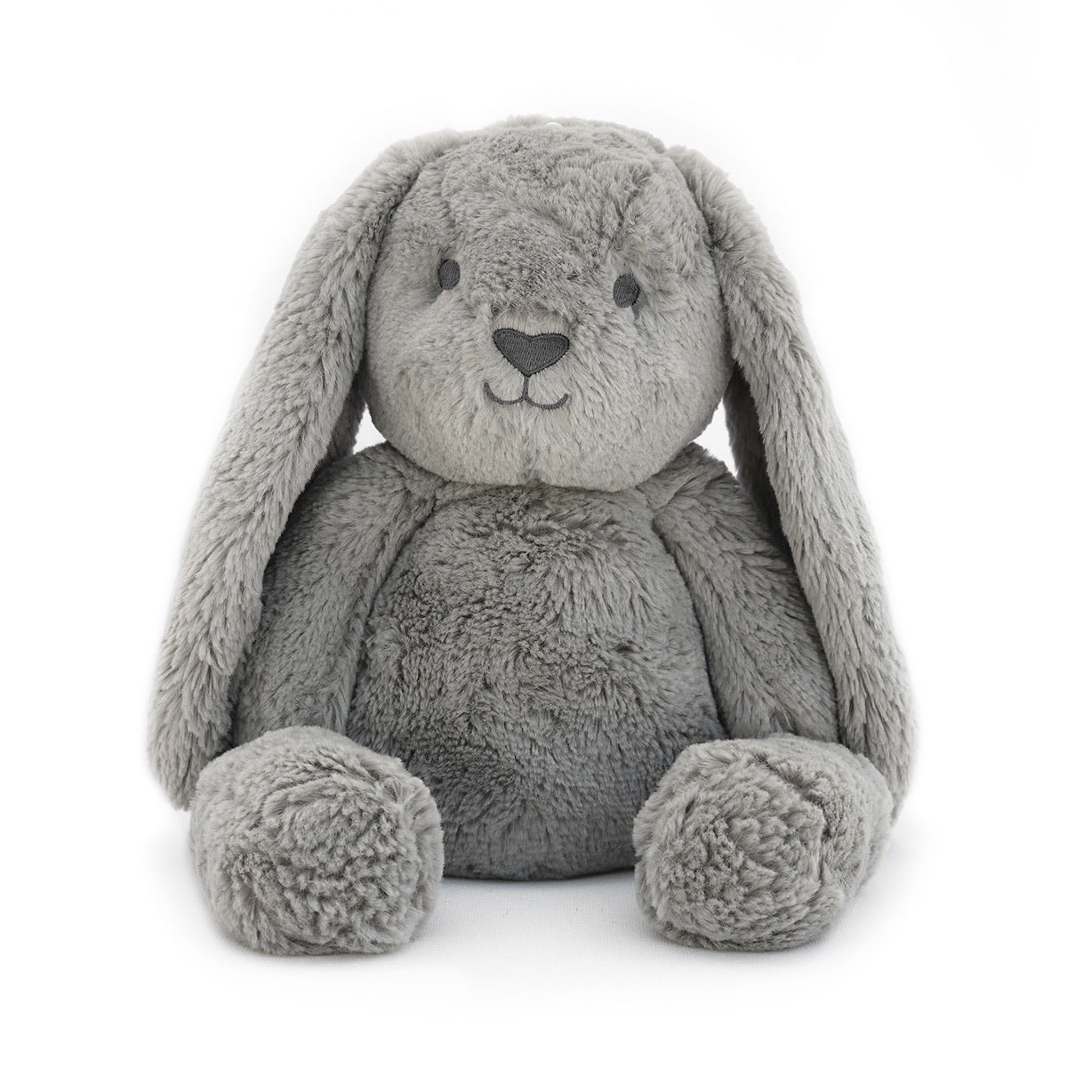 grey bunny stuffed animal