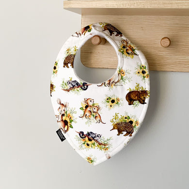Sunflower Australian Animal Bibs