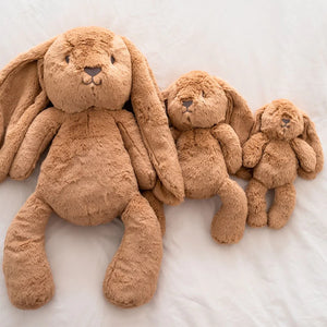 Bunny Soft Toy Australia | Caramel Bunny - Bailey Huggie