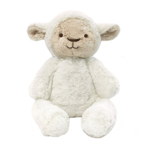 Stuffed Animals | Soft Plush Toys Australia | White Lamb - Lee Lamb Huggie
