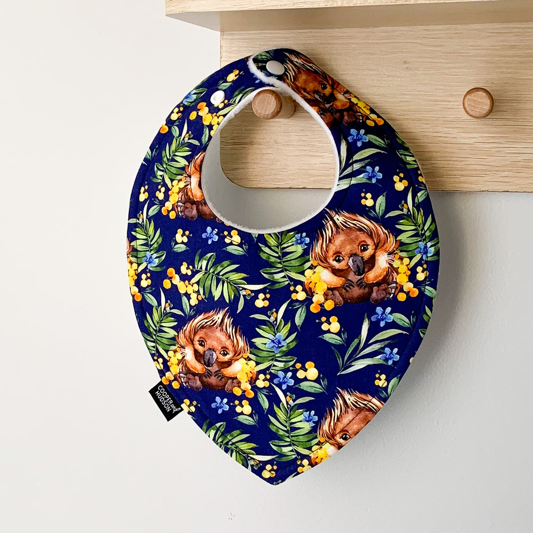 Echidna Bibs | Navy
