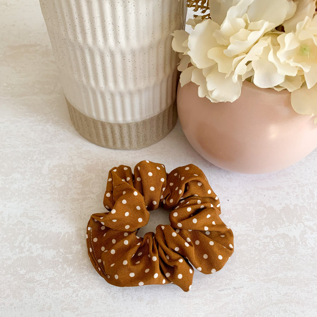 OG Spot - Brown Scrunchies
