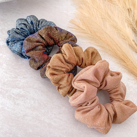 Glitter Bomb Scrunchies